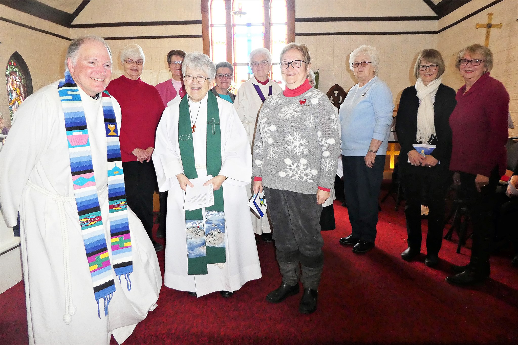 Parish community gathering